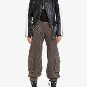 RUVES KORL modern cargo pants, DENIM  SIZE XS